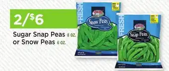 Heinen's Sugar Snap Peas 8 OZ. or Snow Peas 6 OZ offer