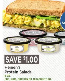 Heinen's Heinen's Protein Salads offer