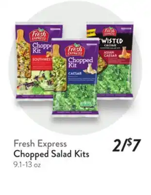 Fresh Thyme Fresh Express Chopped Salad Kits offer