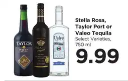 Food 4 Less Stella Rosa, Taylor Port or Valeo Tequila offer