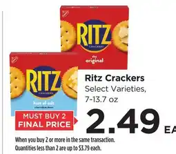 Food 4 Less Ritz Crackers offer