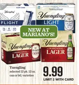 Mariano's Yuengling offer