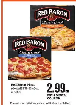 Mariano's Red Baron Pizza offer