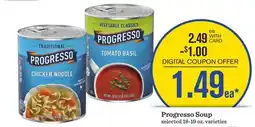 Mariano's Progresso Soup offer