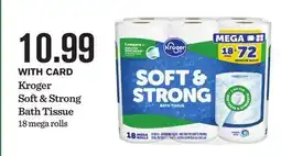 Mariano's Kroger Soft & Strong Bath Tissue offer