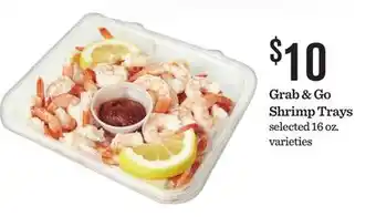 Mariano's Grab & Go Shrimp Trays offer