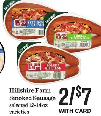 Mariano's Hillshire Farm Smoked Sausage offer