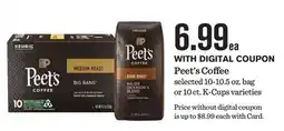 Mariano's Peet's Coffee offer