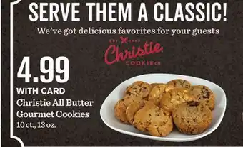 Mariano's Christie All Butter Gourmet Cookies offer