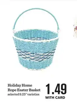 Mariano's Holiday Home Rope Easter Basket offer