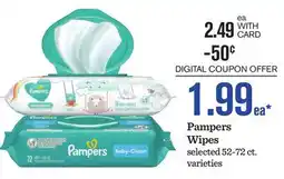 Mariano's Pampers Wipes offer