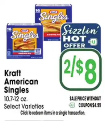 Jewel-Osco Kraft American Singles offer