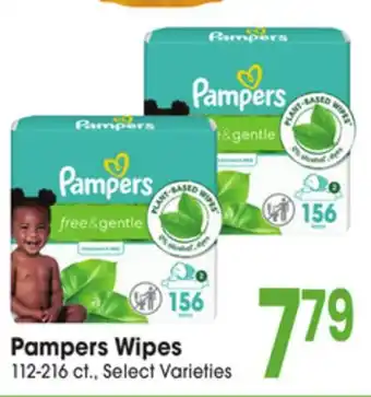 Jewel-Osco Pampers Wipes offer