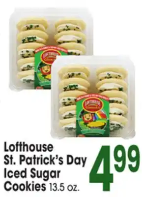 Jewel-Osco Lofthouse St. Patrick's Day Iced Sugar Cookies offer