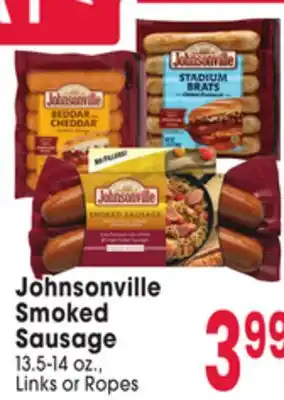 Jewel-Osco Johnsonville Smoked Sausage offer