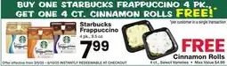 Jewel-Osco Starbucks Frappuccino offer