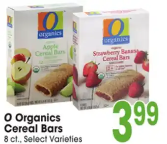 Jewel-Osco O Organics Cereal Bars offer