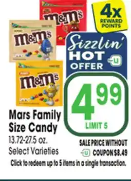 Jewel-Osco Mars Family Size Candy offer