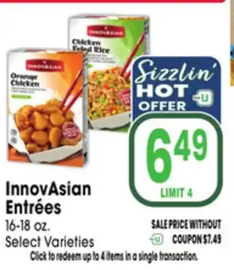 Jewel-Osco InnovAsian Entrées offer