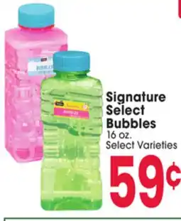 Jewel-Osco Signature Select Bubbles offer