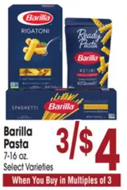 Jewel-Osco Barilla Pasta offer