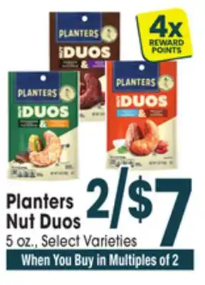 Jewel-Osco Planters Nut Duos offer