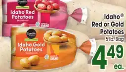 Jewel-Osco Idaho Red or Gold Potatoes offer