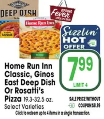 Jewel-Osco Home Run Inn Classic, Ginos East Deep Dish Or Rosatti's Pizza offer