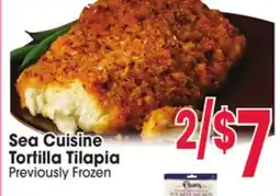 Jewel-Osco Sea Cuisine Tortilla Tilapia offer