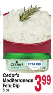 Jewel-Osco Cedar's Mediterranean Mediterranean Feta Dip offer