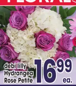 Jewel-Osco debi lilly Hydrangea Rose Petite offer