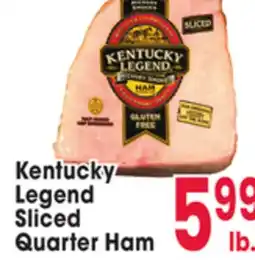 Jewel-Osco Kentucky Legend Sliced Quarter Ham offer