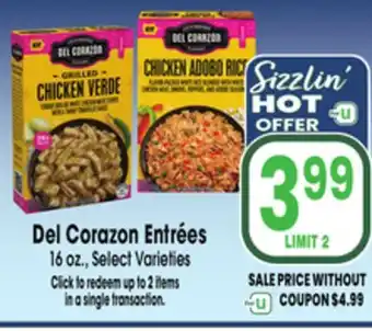 Jewel-Osco Del Corazon Entrées offer