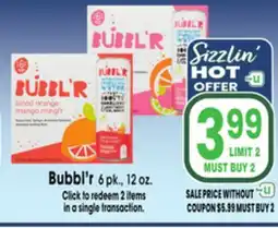 Jewel-Osco Bubbl'r offer