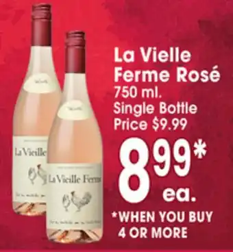 Jewel-Osco La Vielle Ferme Rosé offer