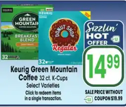 Jewel-Osco Keurig Green Mountain Coffee offer