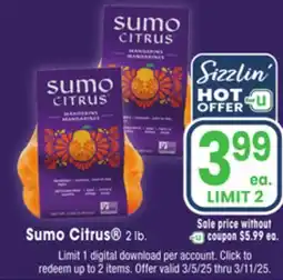 Jewel-Osco Sumo Citrus offer