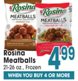 Jewel-Osco Rosina Meatballs offer