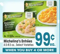 Jewel-Osco Michelina's Entrées offer