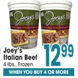 Jewel-Osco Joey's Italian Beef offer