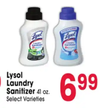 Jewel-Osco Lysol Laundry Sanitizer offer