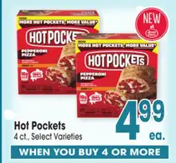 Jewel-Osco Hot Pockets offer