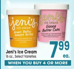 Jewel-Osco Jeni's Ice Cream offer