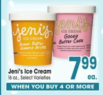 Jewel-Osco Jeni's Ice Cream offer