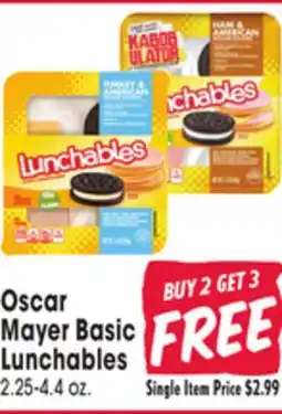 Jewel-Osco Oscar Mayer Basic Lunchables offer