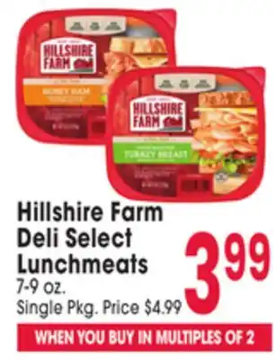 Jewel-Osco Hillshire Farm Deli Select Deli Select Lunchmeats offer