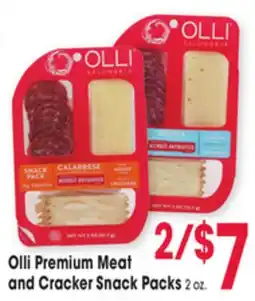 Jewel-Osco Olli Premium Meat and Cracker Snack Packs offer