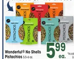 Jewel-Osco Wonderful No Shells Pistachios offer