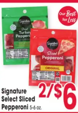 Jewel-Osco Signature Select Sliced Pepperoni offer