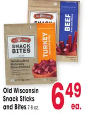 Jewel-Osco Old Wisconsin Snack Sticks and Bites offer